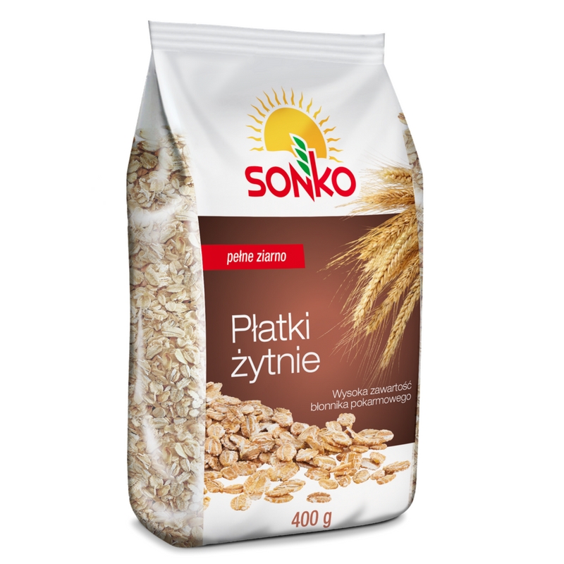 Sonko flakes with whole grain rye