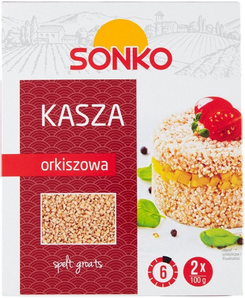 Sonko Spelled groats 2x100g