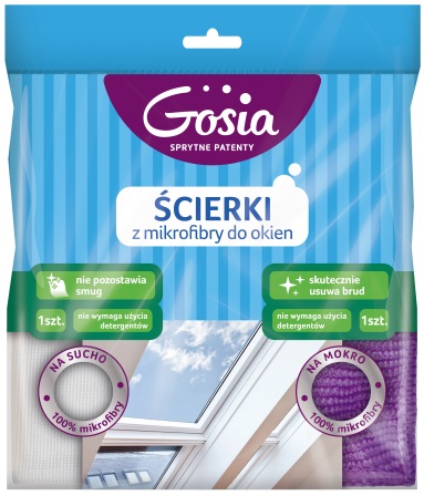 Gosia Microfasertücher für Fenster