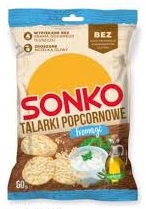 Popcool Chips fromage Chipsy popcornowe o smaku serka