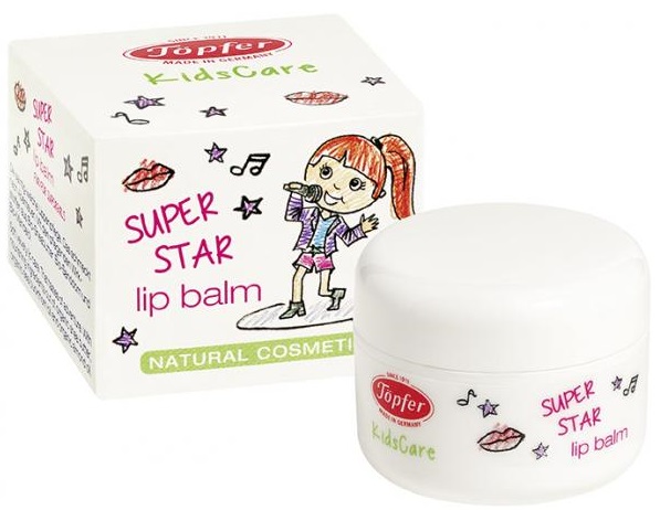 Topfer Kidscare Lippenbalsam für Mädchen mit Sheabutter und Süßmandelöl