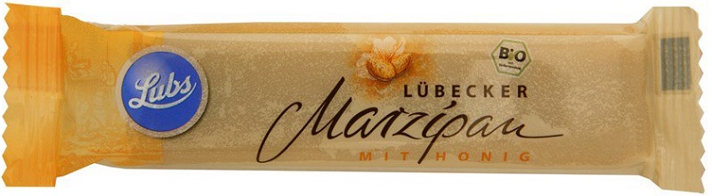 Lubs Marzipan with honey BIO