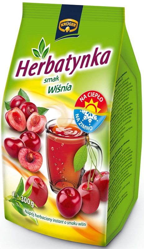 Krüger Herbatynka smak wiśnia