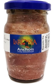 La Rossa Anchois w oleju słonecznikowym