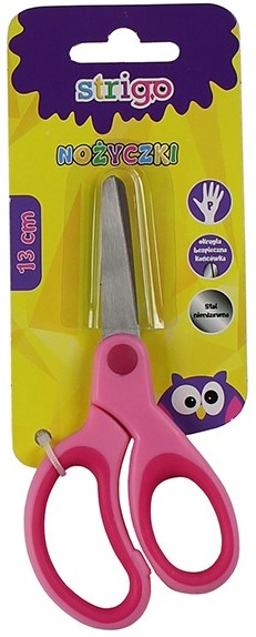 Strigo School scissors 13 cm color mix