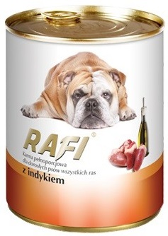 Rafi Karma pełnoporcjowa dla dorosłych psów wszystkich ras z indykiem