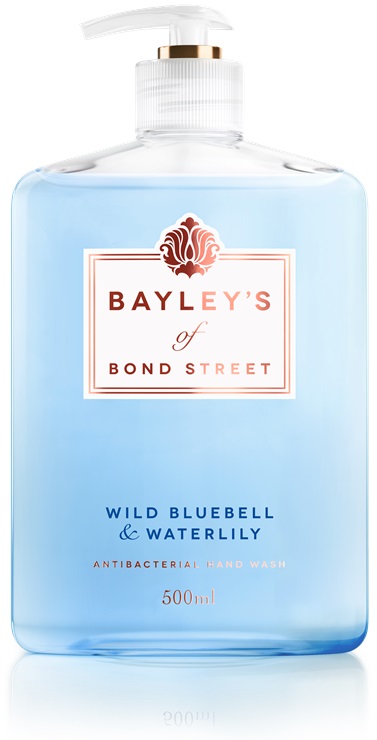 Bayley's Of Bond Street Mydło  antybakteryjne w płynie Wild Bluebell & Waterlily