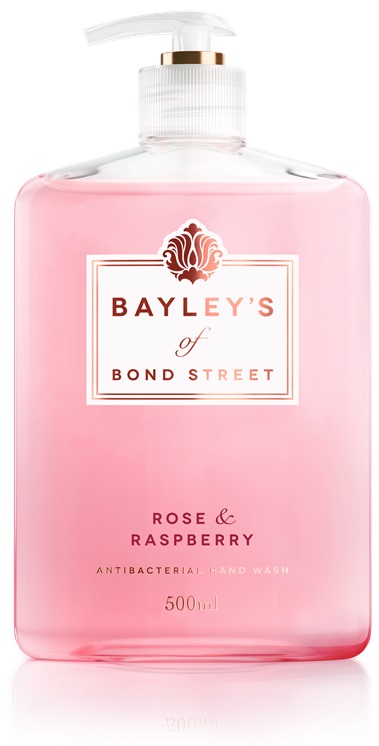 Bayley's Of Bond Street Mydło antybakteryjne w płynie Rose & Raspberry
