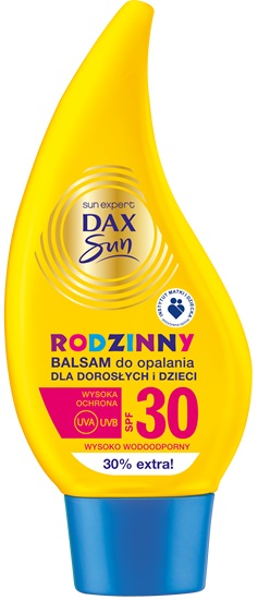 Dax Sun Rodzinny balsam do opalania dla dorosłych i dzieci SPF 30