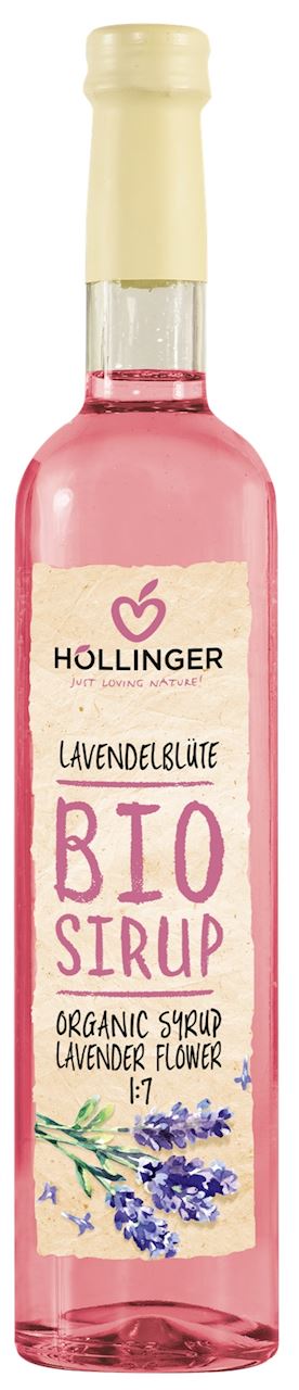 Jarabe sabor lavanda Hollinger BIO