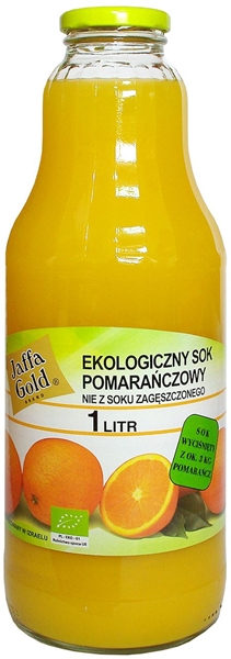 Jaffa Gold Sok pomarańczowy BIO