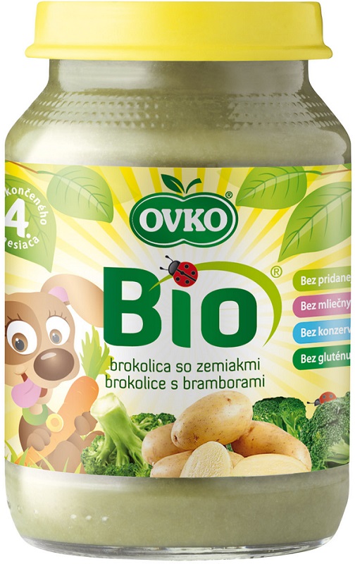Ovko Ökologisches Brokkoli-Abendessen, BIO-Kartoffel