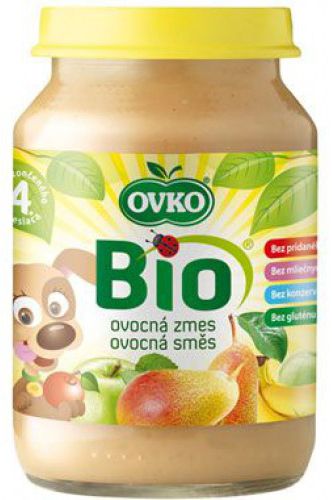 Ovko Ekologiczny deserek mix owoców BIO