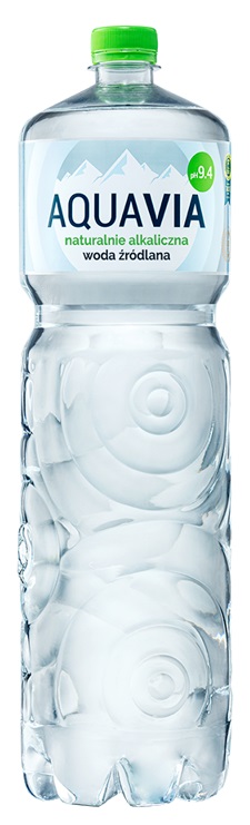 Aquavia Alkaline water, non-carbonated, pH 9.4