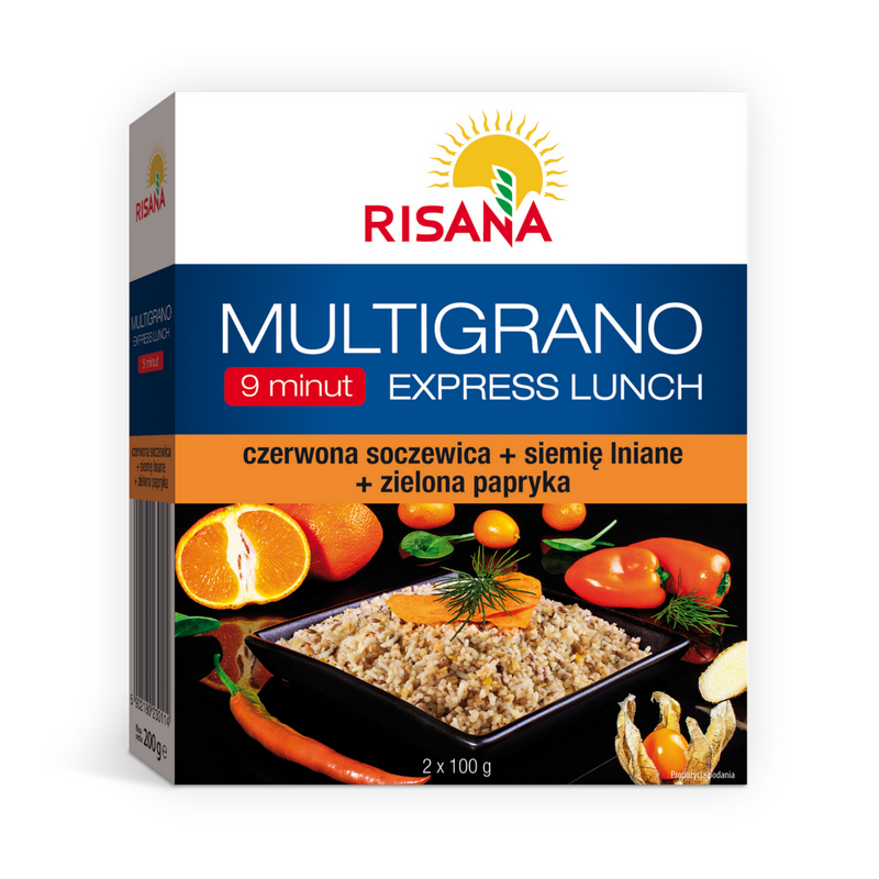 Risana Multigrano Express Lunch mix ziaren z czerwoną soczewicą