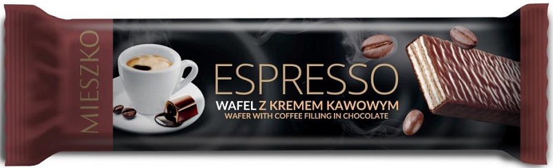 Mieszko Espresso Wafer con crema de café