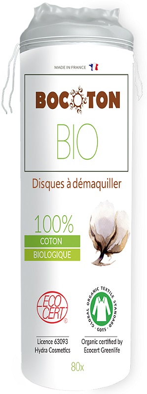 Bocoton Cosmetic, copos BIO redondos