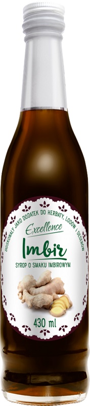 Excellence Syrop  o smaku imbirowym