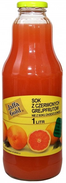 Jaffa Gold BIO red grapefruit juice