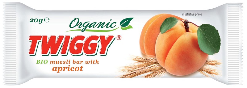 Twiggy Muesli bar with BIO apricot