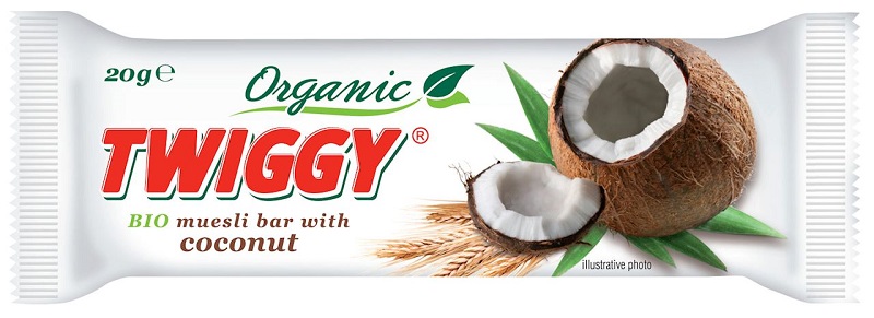Twiggy Müsliriegel mit BIO-Kokosnuss