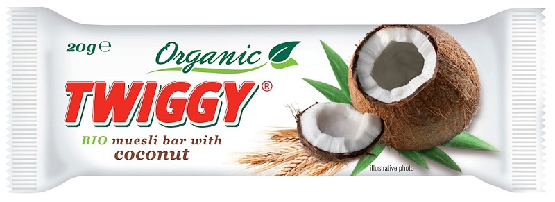 Twiggy Muesli bar with BIO coconut