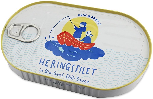 Filetes Sywan Herring MSc en salsa BIO de mostaza y eneldo