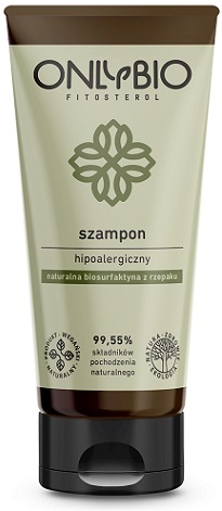 SZAMPON HIPOALREGICZNY DO WŁOSÓW NORMALNYCH TUBKA 200 ml - ONLY BIO