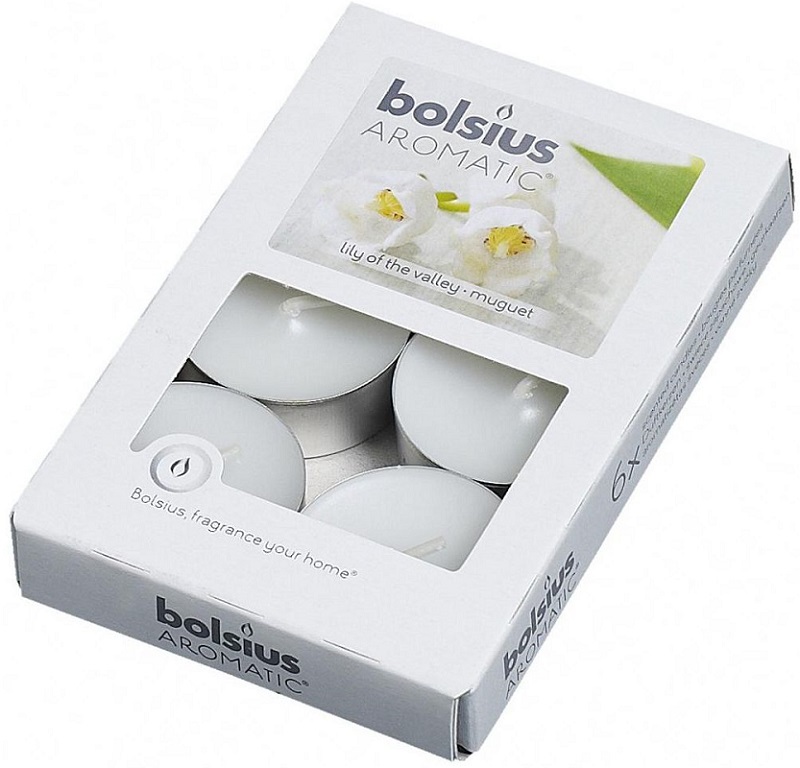 Bolsius Aromatic Aroma tealights lily of the valley