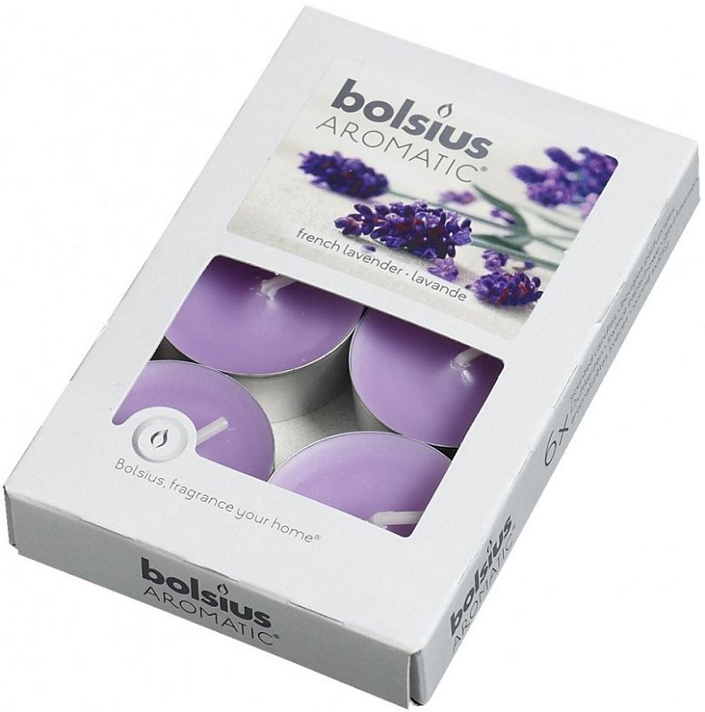 Bolsius Aromatic Lavender perfumadas tealights