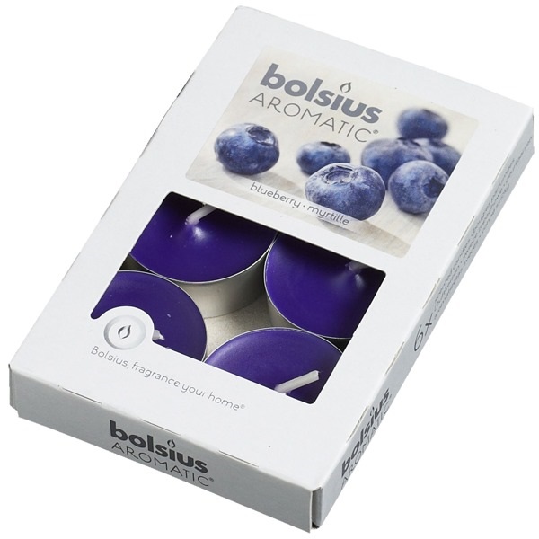 Bolsius Aromatic Blueberry duftende Teelichter