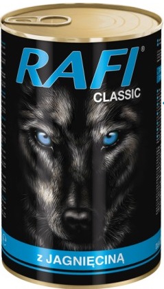 Rafi Classic Alleinfuttermittel für ausgewachsene Hunde aller Rassen mit Lamm