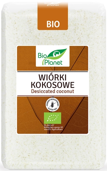 Bio Planet Wiórki kokosowe bezglutenowe BIO