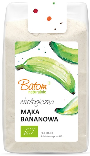 Batom Organic banana flour  