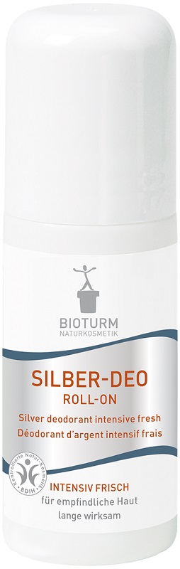 Bioturm Roll-on deodorant with microsilver and mineral lime alum