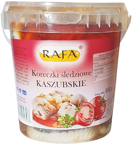 Rafa Kashubian filetes De Arenque