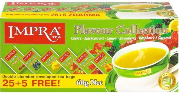 Impra Green Flavour Collection  Zestaw herbat zielonych aromatyzowanych