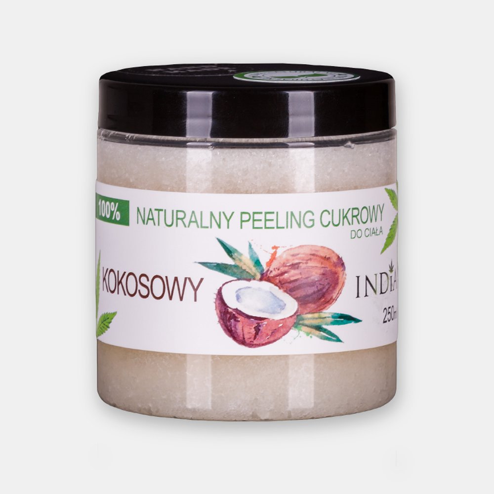 India A natural coconut sugar scrub