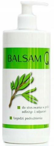 India Balsam Q zapobiegający powstawaniu odleżyn i odparzeń oraz łagodzący podrażnienia