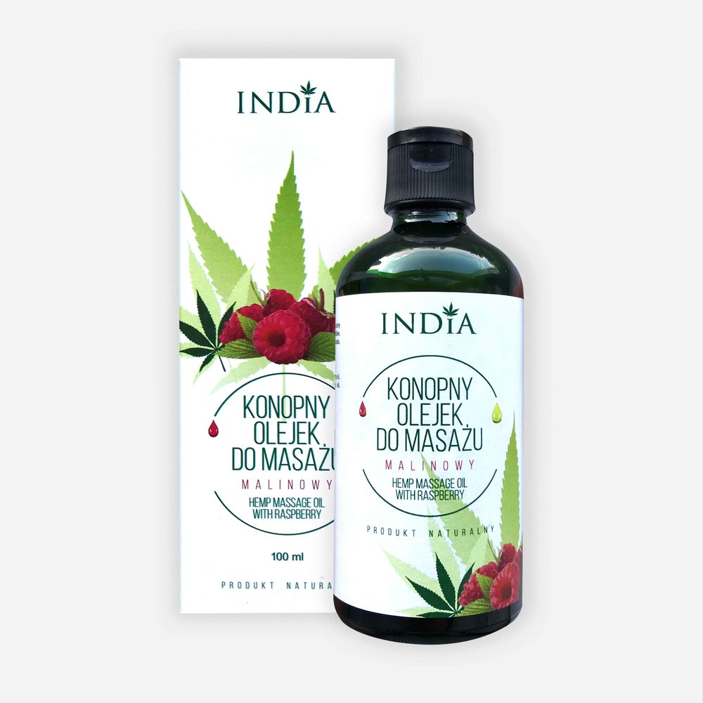 India Massage oil - raspberry