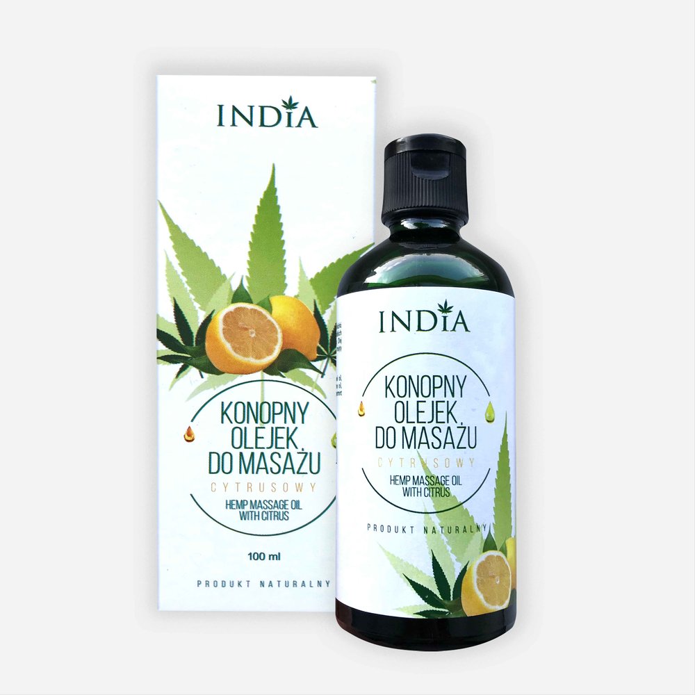 India Massage oil - citrus