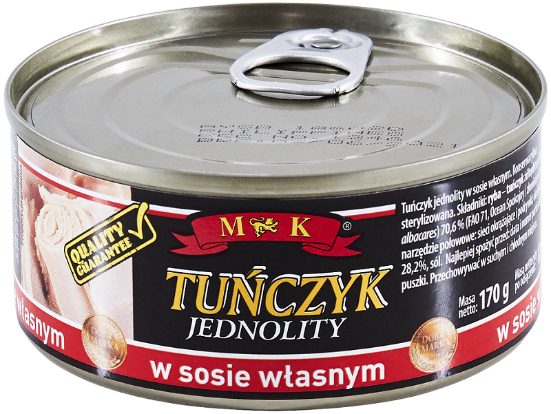 MK Tuńczyk jednolity w sosie własnym