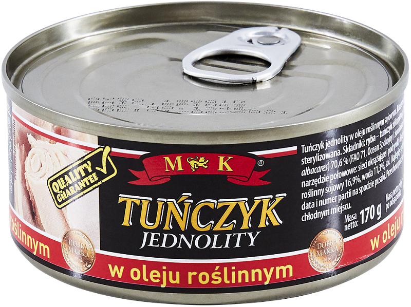 MK. Single tuna in vegetable oil