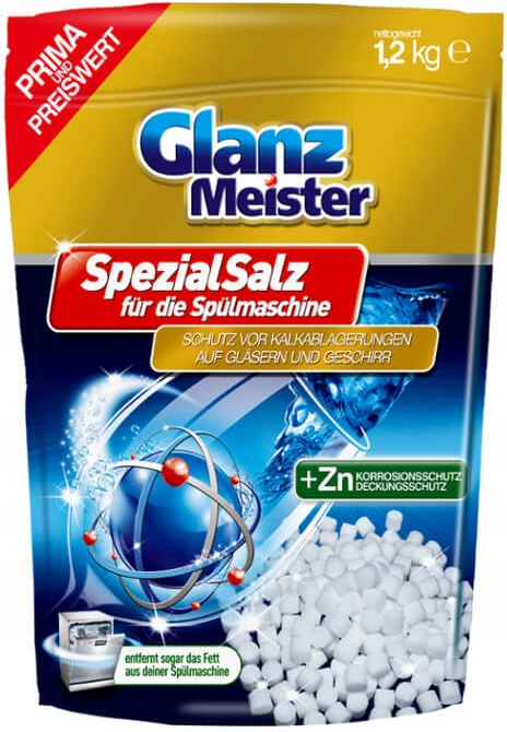 Glanz Meister Salt para lavavajillas