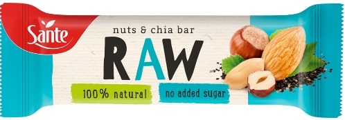 Sante RAW Nut bar with chia
