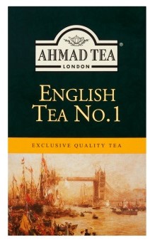 Ahmad Tea London Schwarzes Teeblatt Englischer Tee Nr. 1