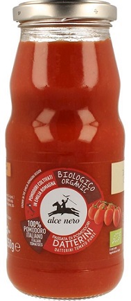 Alce Nero Passata Tomato Sauce (with Date Tomatoes) BIO