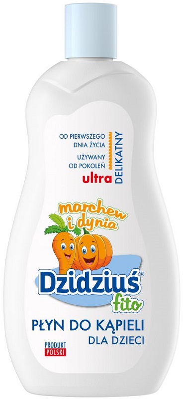 Dzidziuś Fito Liquid for bathing for children carrots and pumpkin