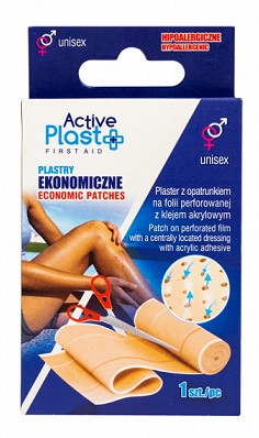 Active Plast First Aid Plastry ekonomiczne
