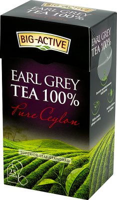 Té Big-Active Tea Earl Grey 100% Pure Ceilán